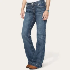 214 City Trouser Jeans With Chevron Back Pocket-Stetson New