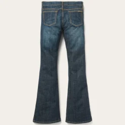 816 Classic Boot Cut Jeans In Dark Wash-Stetson Best