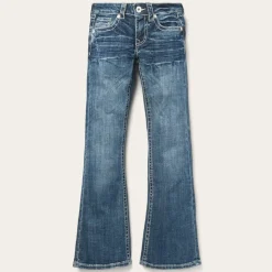816 Fit Jeans With White "S" Back Pocket-Stetson Online