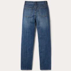 915 High Rise Straight Fit Crop Jeans-Stetson Online