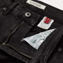 915 High Rise Straight Fit Crop Jeans-Stetson Sale