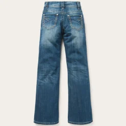 214 Trouser Fit Jean With Deco Back Pocket-Stetson Hot
