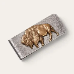 American Buffalo Money Clip-Stetson Clearance