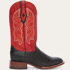 Arlington Teju Red Matte Cowboy Boot-Stetson Best