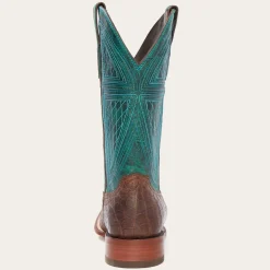 Big Horn Tobacco Alligator Cowboy Boot-Stetson Sale