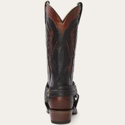 Biker Outlaw Oiled Leather Cowboy Boot-Stetson Clearance