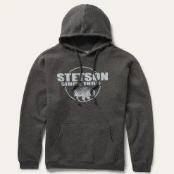 Bison Hoodie-Stetson Clearance