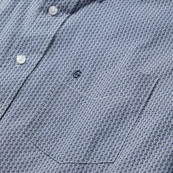 Deco Geo Print Button Front Shirt-Stetson Outlet