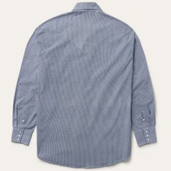 Deco Geo Print Western Shirt-Stetson Hot