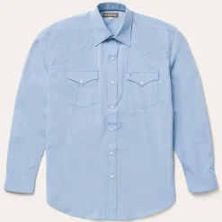 End On End Solid Shirt-Stetson Online