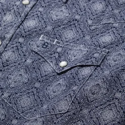 Medallion Print Western Shirt-Stetson