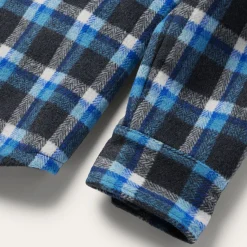 Plaid Quilted Shirt Jacket-Stetson Online