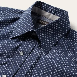 Polaris Geo Print Western Shirt-Stetson