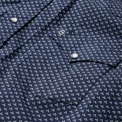 Polaris Geo Print Western Shirt-Stetson