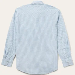 Two Stripe Check Western Shirt-Stetson New