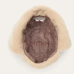 Bomber Cap Calf Split-Stetson Outlet