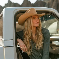 Boyfriend Fit Denim Shirt-Stetson