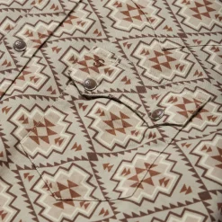 Aztec Poplin Western Shirt-Stetson New
