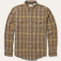 Flannel Button-Front Shirt-Stetson