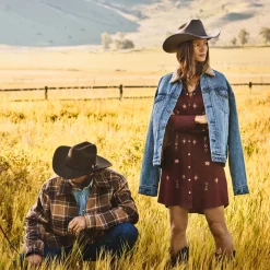 Plaid Western Coat-Stetson