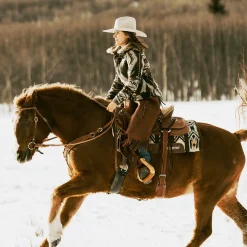 Southwestern Blanket Jacket-Stetson Discount