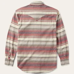 Brushed Twill Striped Shirt-Stetson