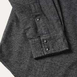 Brushed Twill Western Shirt-Stetson New