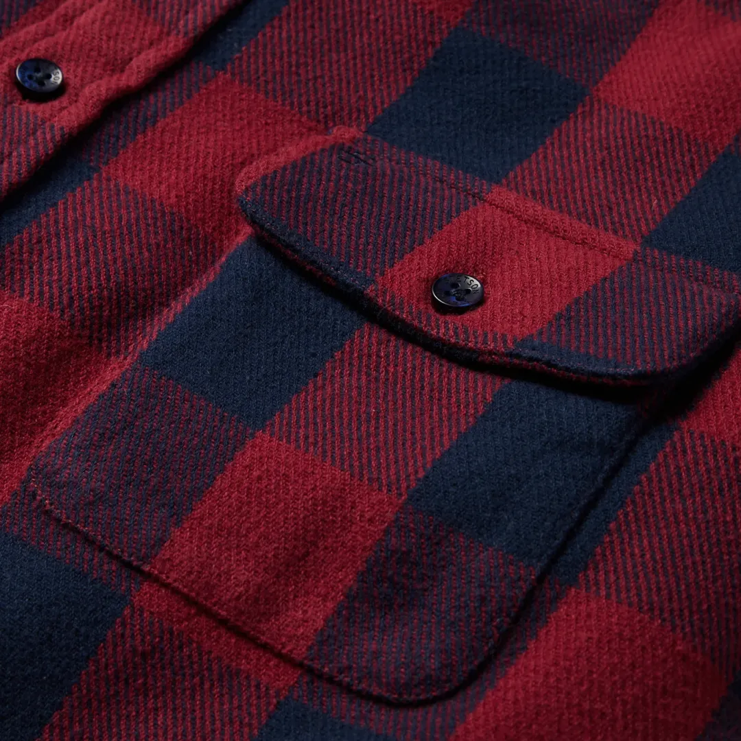 Buffalo Check Twill Shirt-Stetson Outlet