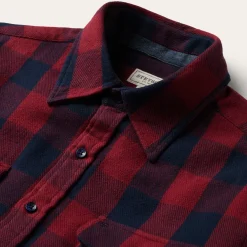Buffalo Check Twill Shirt-Stetson Discount