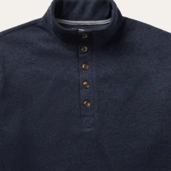 Button-Front Pullover Knit Sweater-Stetson Discount