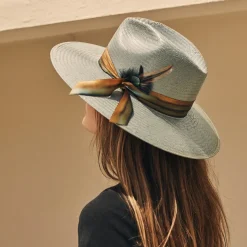 Caelus Straw Fedora-Stetson Sale