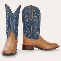 Casper  Blue Matte Cowboy Boot-Stetson Sale