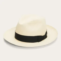 Center Dent Panama Fedora-Stetson