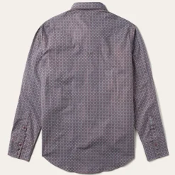 Chevron Grid Shirt-Stetson Discount