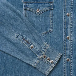 Classic Denim Shirt-Stetson Sale