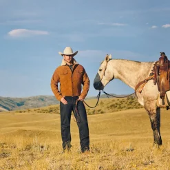 Classic Suede Jacket-Stetson Best