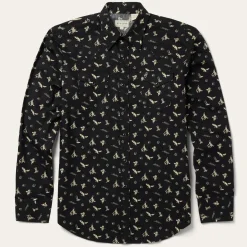 Conversation Print Western Shirt-Stetson Outlet