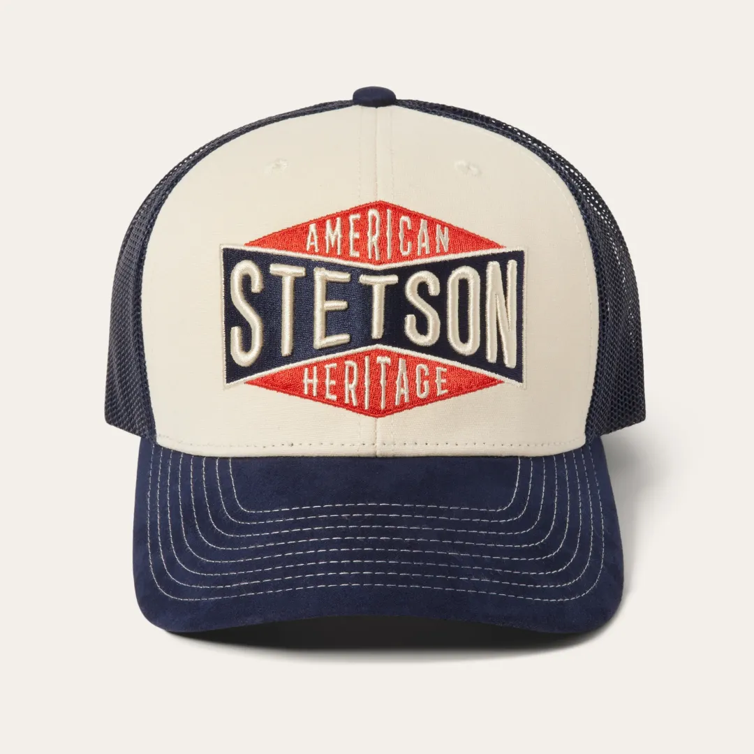 American Heritage Trucker Cap-Stetson Best
