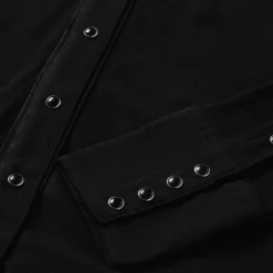 Crepe Western Blouse-Stetson Outlet