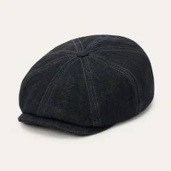 Denim Hatteras Cap-Stetson Discount