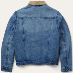 Denim Sherpa Jacket-Stetson Best