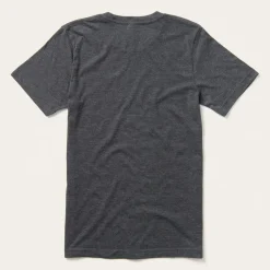 Distressed Graphic Tee-Stetson New