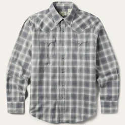 Dobby Twill Plaid Shirt-Stetson Sale