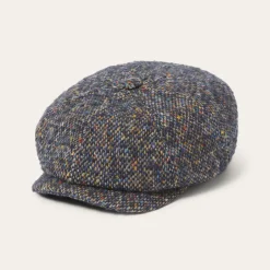 Donegal Wool Hatteras Cap-Stetson Outlet