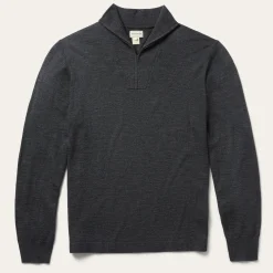 Elbow Patch Knit Sweater in-Stetson Hot
