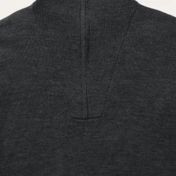 Elbow Patch Knit Sweater in-Stetson Hot