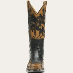 Faye Cowgirl  Horse Underlay Leather Boot-Stetson