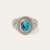 Filigree Ring with Turquoise-Stetson Sale