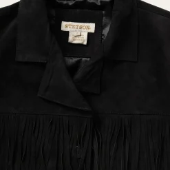 Fringe Suede Jacket-Stetson New