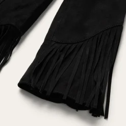 Fringe Suede Jacket-Stetson New